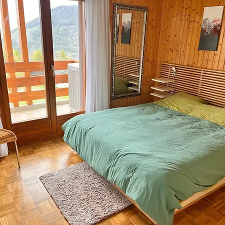 Spacieux 4 Vallees La Tzoumaz Verbier 아파트 Riddes