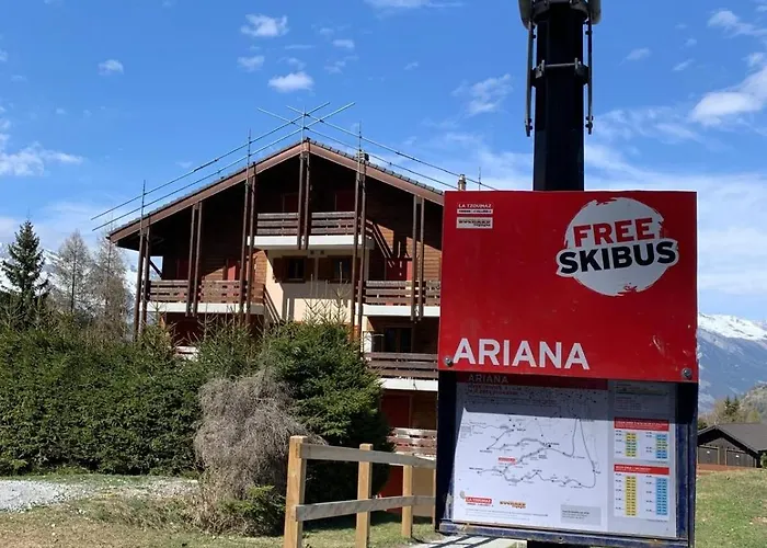 公寓 Spacieux 4 Vallees La Tzoumaz Verbier *