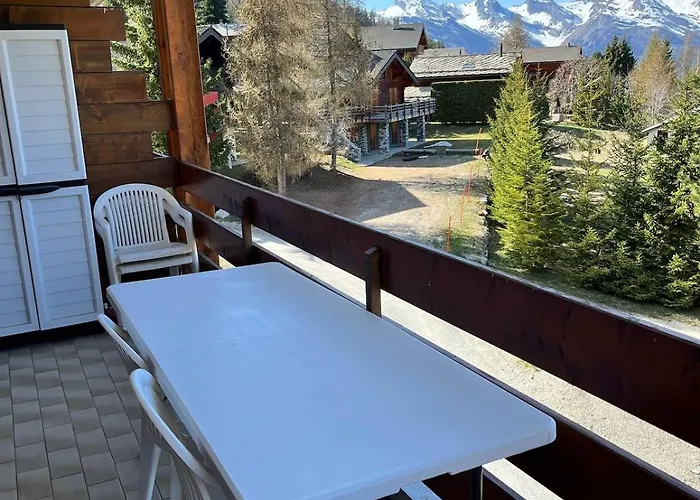 Spacieux 4 Vallees La Tzoumaz Verbier 公寓
