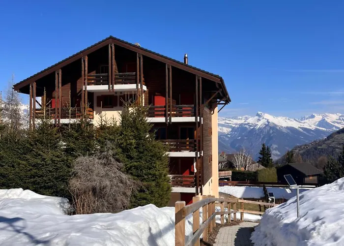 公寓 Spacieux 4 Vallees La Tzoumaz Verbier